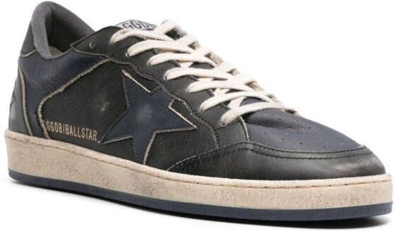 Golden Goose Ball Star leren sneakers Blauw