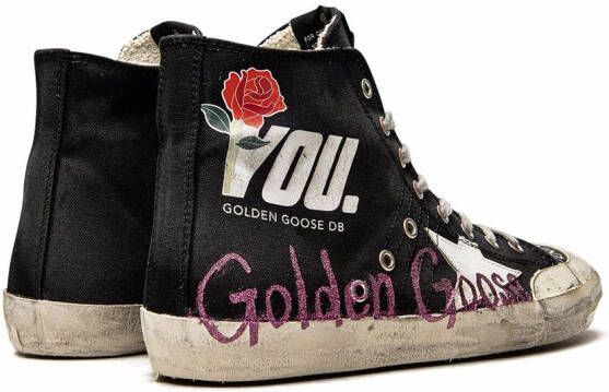 Golden Goose Francy high-top sneakers Zwart