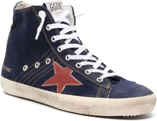 Golden Goose Francy high-top sneakers Blauw