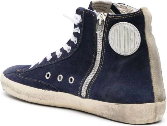 Golden Goose Francy high-top sneakers Blauw