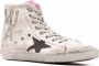 Golden Goose Francy sneakers met logopatch Beige - Thumbnail 2