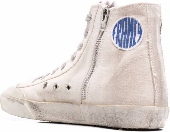 Golden Goose Francy sneakers met logopatch Beige