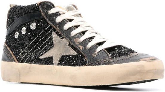 Golden Goose Mid Star sneakers Zwart