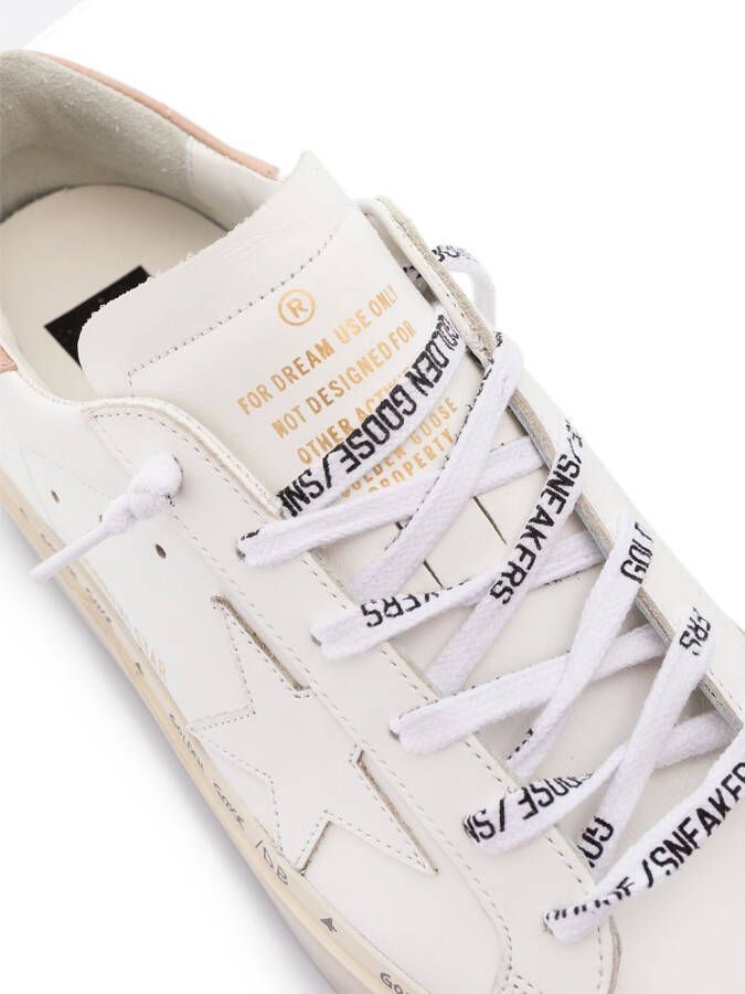 Golden Goose Hi Star leren sneakers Wit