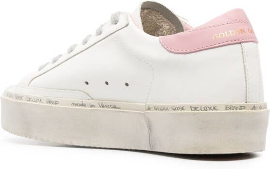 Golden Goose Hi Star sneakers met plateauzool Wit