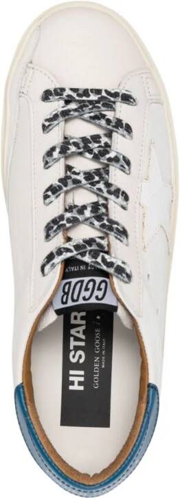 Golden Goose Hi Star vetersneakers Wit