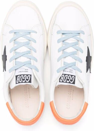 Golden Goose Kids Leren sneakers Wit