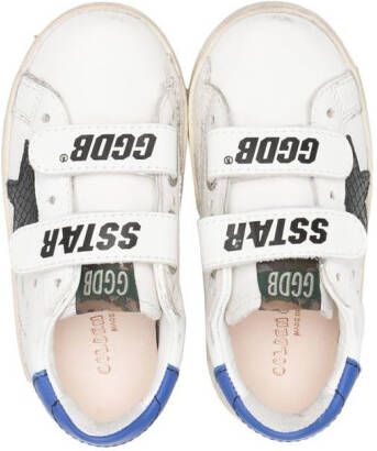 Golden Goose Kids Leren sneakers Wit