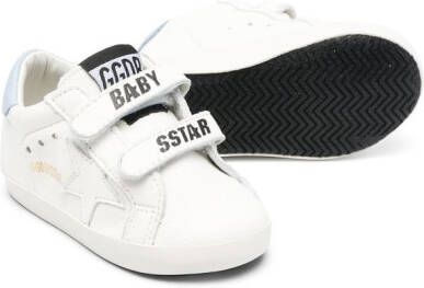 Golden Goose Kids Sokken en sneakers met logoprint Wit