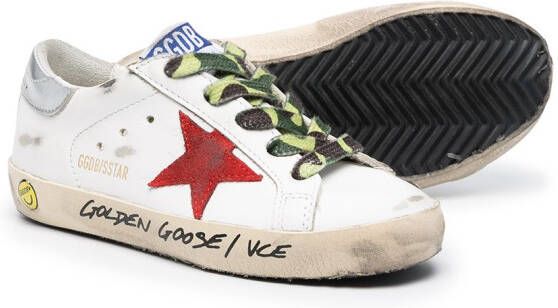 Golden Goose Kids Low-top sneakers Wit