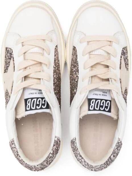 Golden Goose Kids May School sneakers Wit