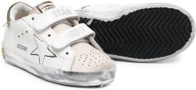 Golden Goose Kids Sneakers met klittenband Wit