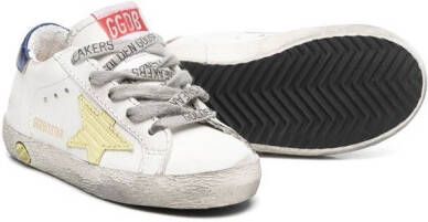 Golden Goose Kids Sneakers met logoprint Wit