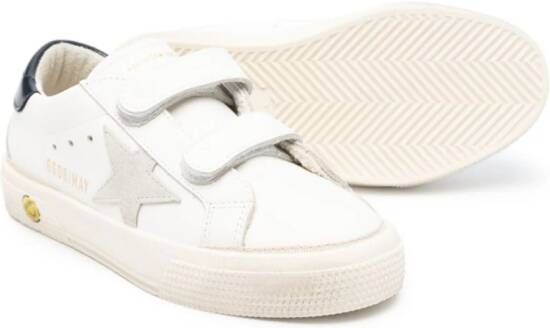 Golden Goose Kids Sneakers met ster-patch Wit