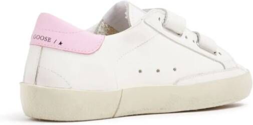 Golden Goose Kids Sneakers met vlakken en logo-applicatie Wit