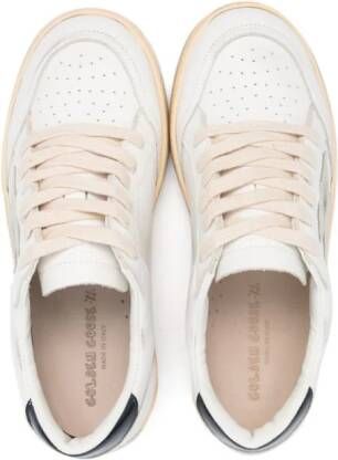 Golden Goose Kids Super-Star leren sneakers Wit