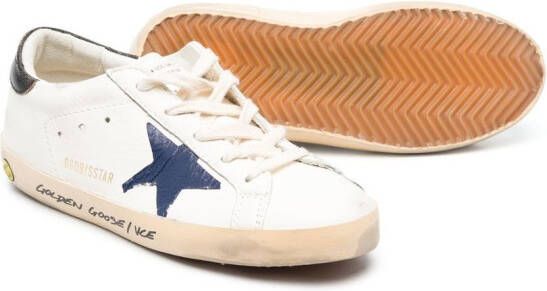 Golden Goose Kids Super-Star sneakers Wit