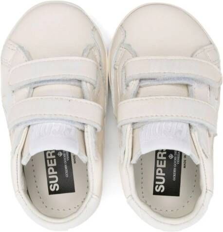 Golden Goose Kids Superstar leren sneakers Wit