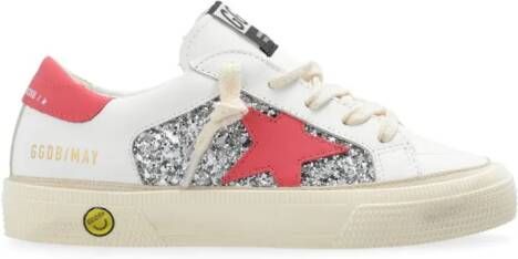 Golden Goose Kids Vintage Havana leren sneakers Wit