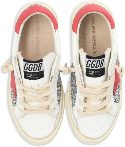 Golden Goose Kids Vintage Havana leren sneakers Wit