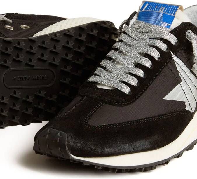 Golden Goose Marathon sneakers met vlakken Zwart