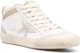 Golden Goose Mid-Star gerafelde sneakers Wit - Thumbnail 2