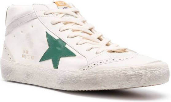 Golden Goose Star leren sneakers Wit