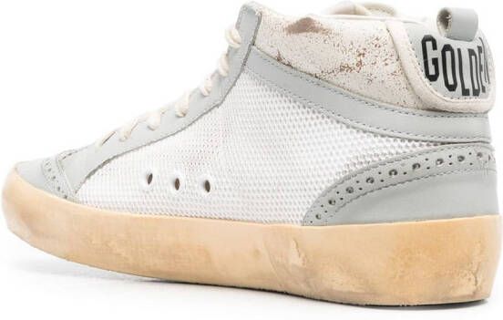 Golden Goose Mid Star sneakers Wit