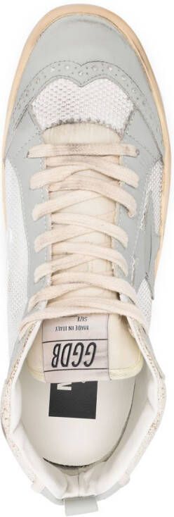 Golden Goose Mid Star sneakers Wit