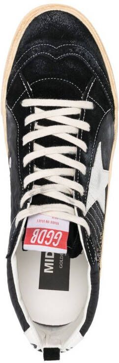 Golden Goose Mid Star sneakers Zwart