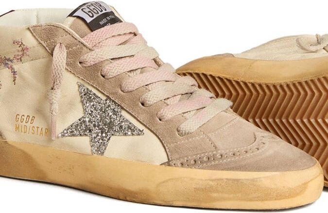 Golden Goose Midstar sneakers met vlakken Beige