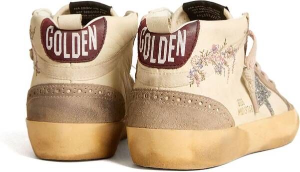 Golden Goose Midstar sneakers met vlakken Beige