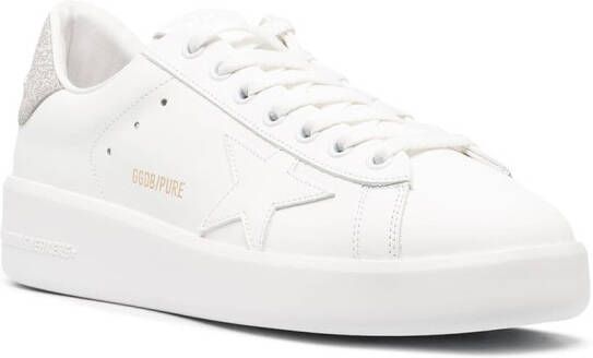 Golden Goose Purestar leren sneakers Wit