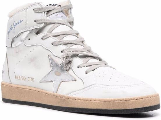 Golden Goose Sky-Star sneakers Wit