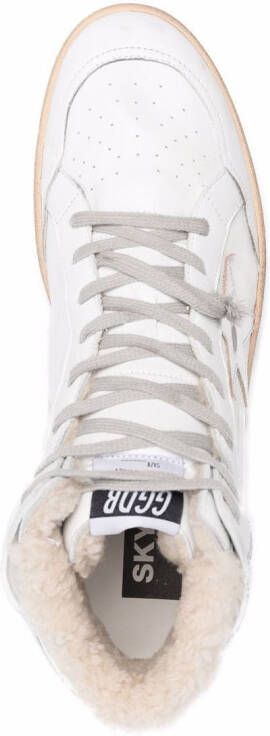 Golden Goose Sky-Star sneakers Wit