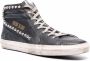 Golden Goose Slide Classic high-top sneakers Zwart - Thumbnail 2