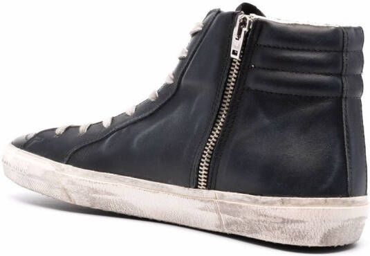 Golden Goose Slide Classic high-top sneakers Zwart