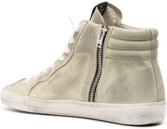 Golden Goose Slide high-top sneakers Groen