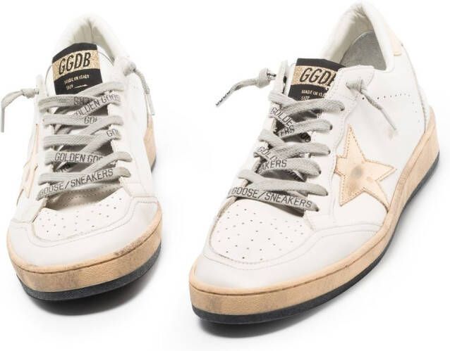 Golden Goose Ball Star high-top sneakers Wit