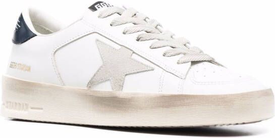 Golden Goose Sneakers met patch Wit