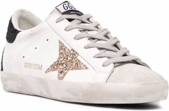 Golden Goose Sneakers met sterpatch Wit