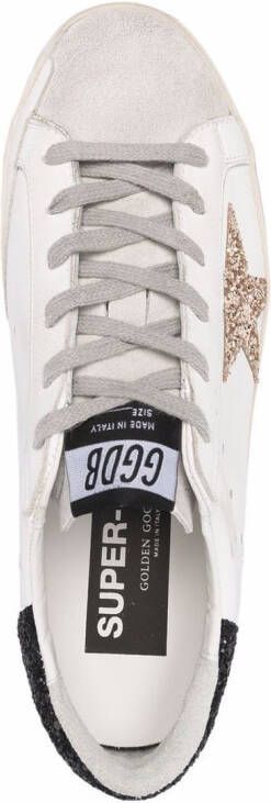 Golden Goose Sneakers met sterpatch Wit