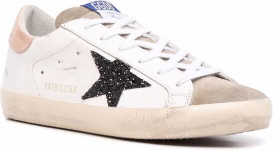 Golden Goose Sneakers met sterpatch Wit