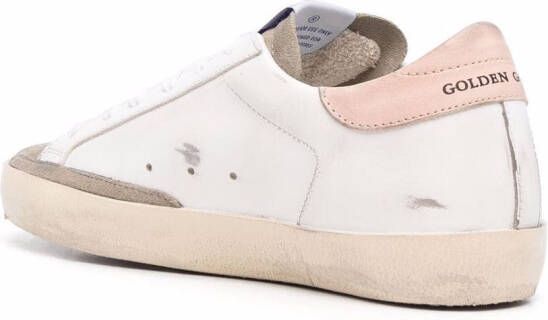 Golden Goose Sneakers met sterpatch Wit