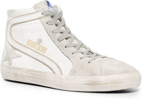 Golden Goose Sneakers met sterpatch Wit