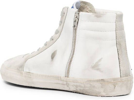 Golden Goose Sneakers met sterpatch Wit