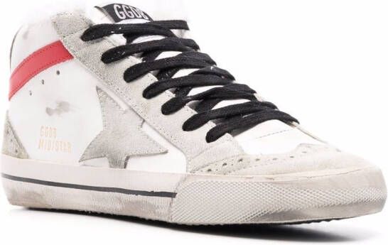 Golden Goose Sneakers met sterpatch Wit