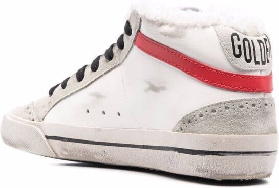 Golden Goose Sneakers met sterpatch Wit