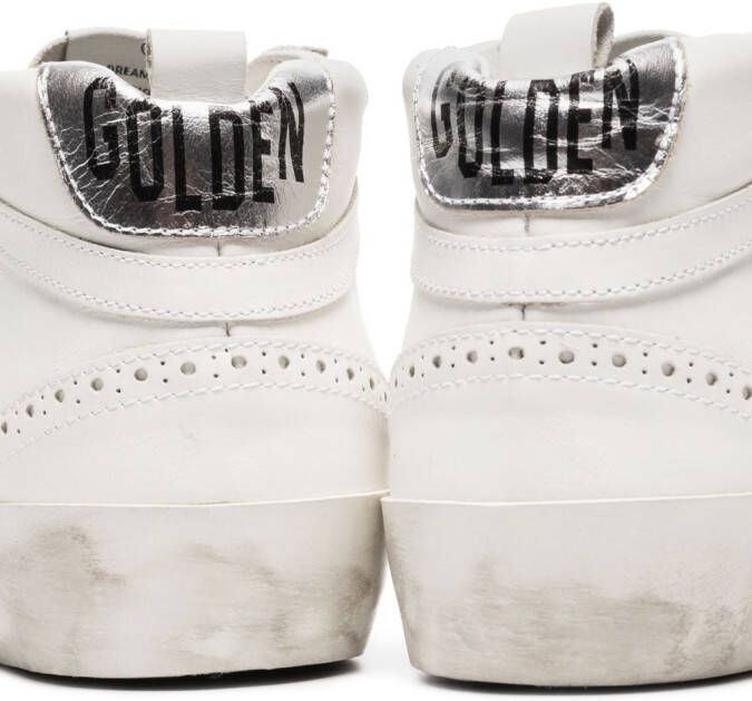 Golden Goose Sneakers met sterpatch Wit