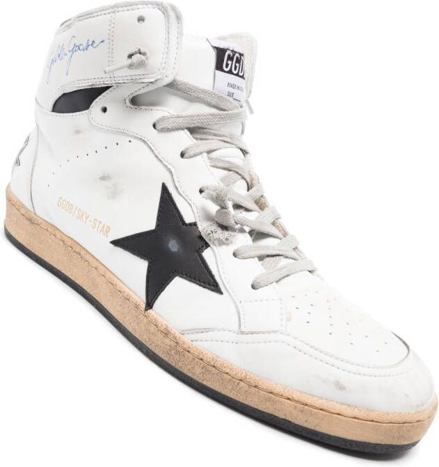 Golden Goose Sneakers met sterpatch Wit